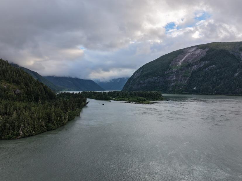 Skeena River 河段全景